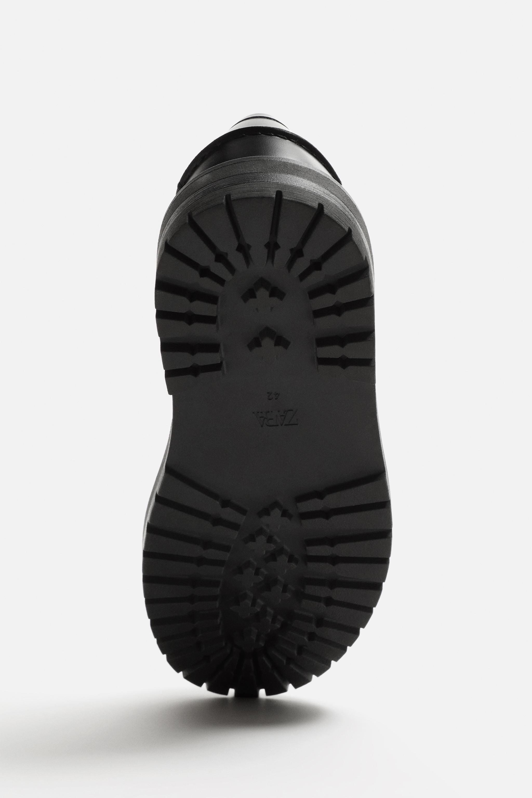 CHUNKY PENNY LOAFERS - Black | ZARA United States