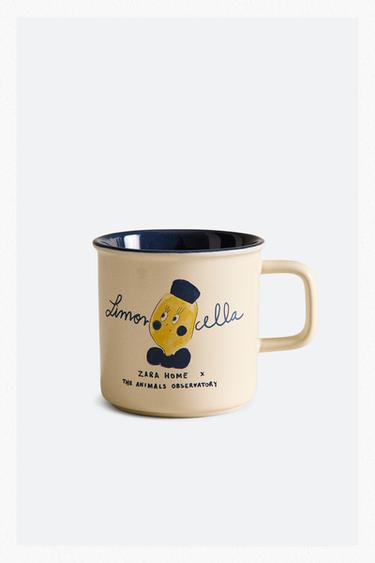 LIMONCELLA CERAMIC MUG X THE ANIMALS OBSERVATORY - Multicoloured by Zara