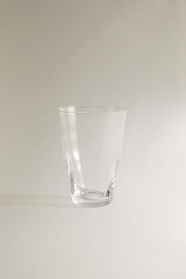 GLAS MED BØLGET PROFIL - Gennemsigtig fra Zara