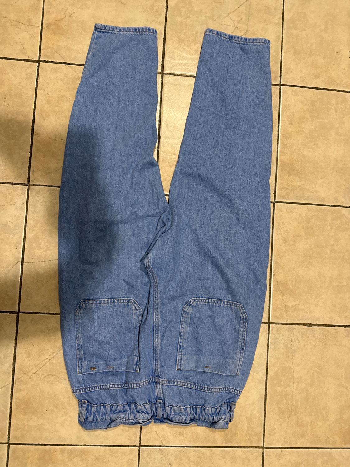 RIPPED DENIM MINI SKIRT - Image 2