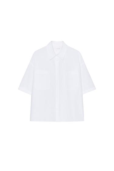 ΚΟΝΤΟ ΠΟΥΚΑΜΙΣΟ POPLIN ZW COLLECTION