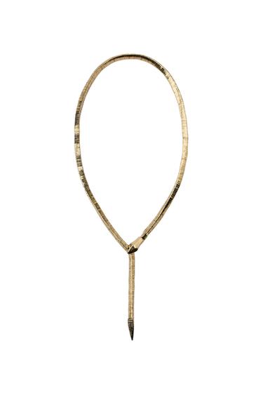 COLLAR PIEZAS SERPIENTE - Dorado de Zara