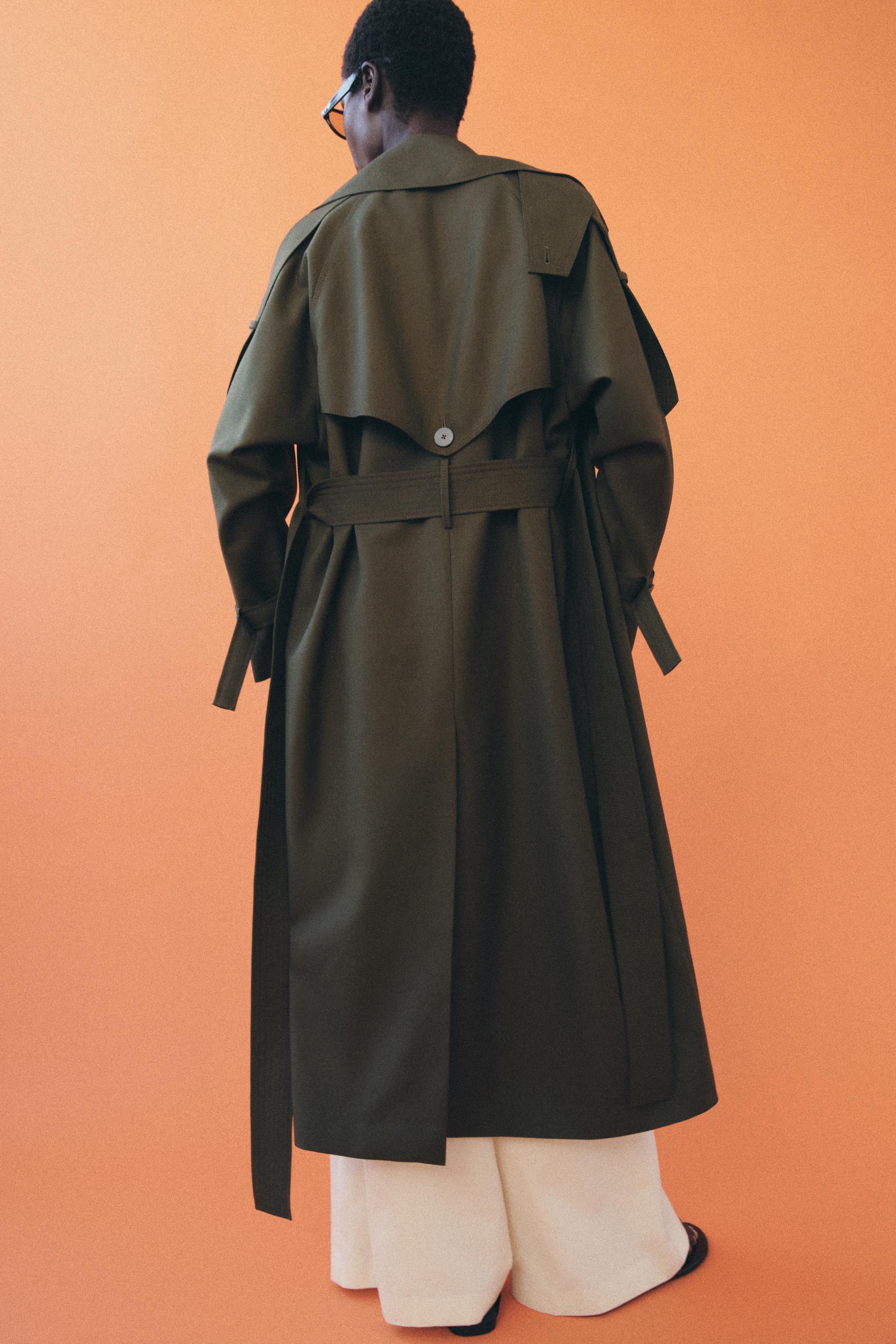 ZW COLLECTION LIMITED EDITION OVERSIZE TRENÇKOT - Görsel 3
