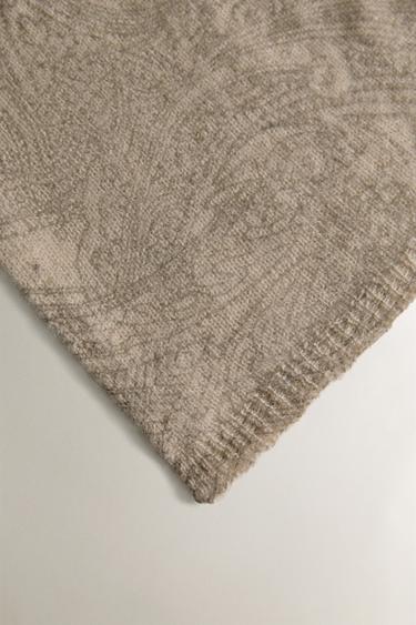 COUVERTURE CACHEMIRE - Beige de Zara - Image 1