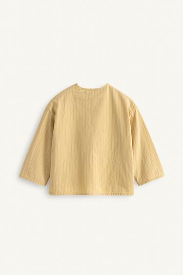 LIMITED EDITION STRIPED SHIRT - Vanilla by Zara - Image 5