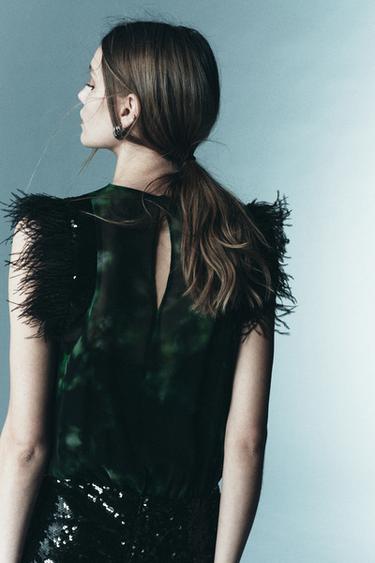 LIMITED EDITION COMBINED PRINTED DRESS - Printed by Zara - Image 4