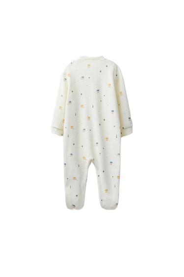 بيجامة قطعة واحدة VELOUR بيوت صغيرة - خَام الخاص بـ Zara