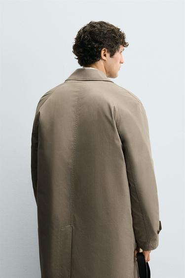 TRENCH COAT WITH DETACHABLE LINING - Beige by Zara - Image 2