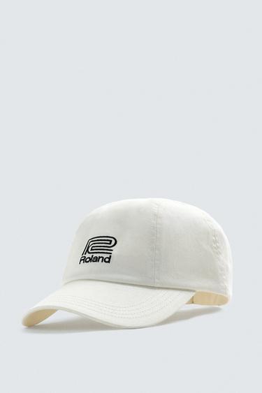 ROLAND CORPORATION © 刺繍キャップホワイト0ZaraのROLAND CORPORATION © 刺繍キャップ - ホワイト - 画像 0