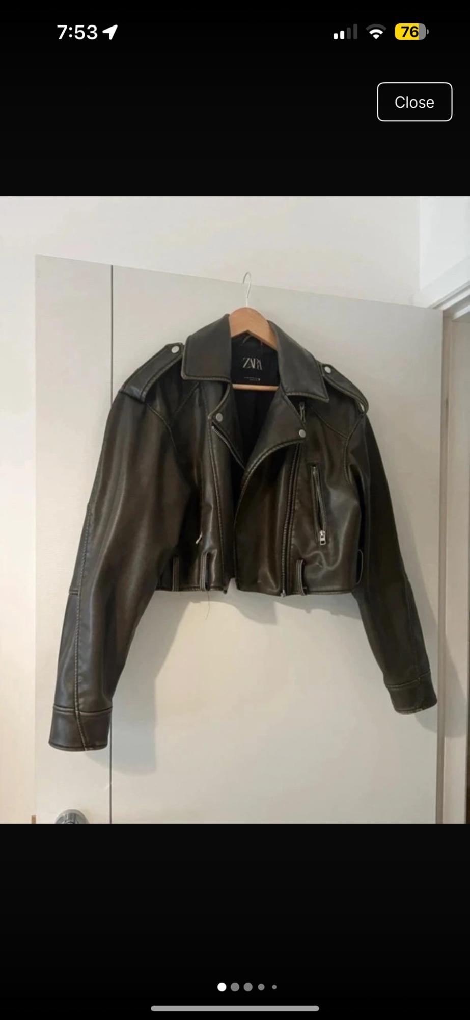 FAUX LEATHER JACKET - Image 6