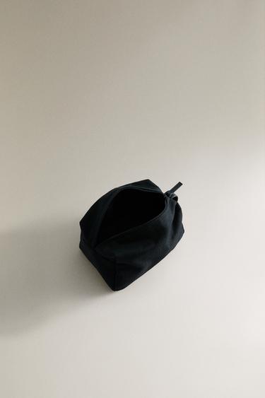 TROUSSE DE TOILETTE EN TISSU - Bleu marine de Zara - Image 4
