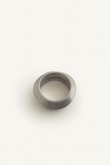 RING PACK 2 - Dark silver by Zara