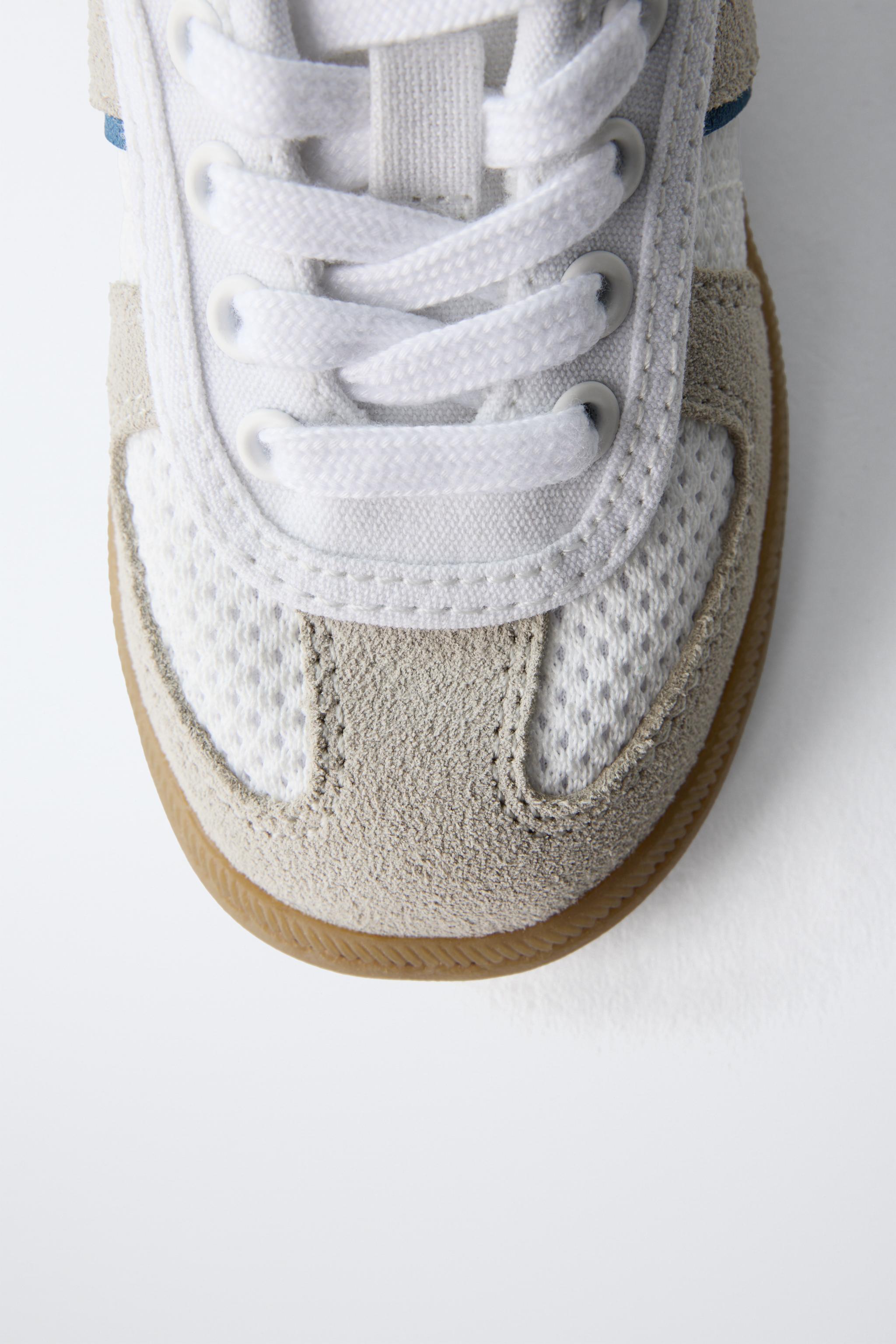 はなページ★2+3 MESH SNEAKERS - White | ZARA United States