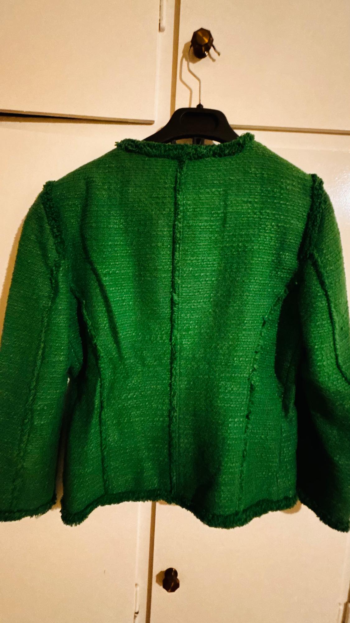 RHINESTONE BUTTON BLAZER - Image 2