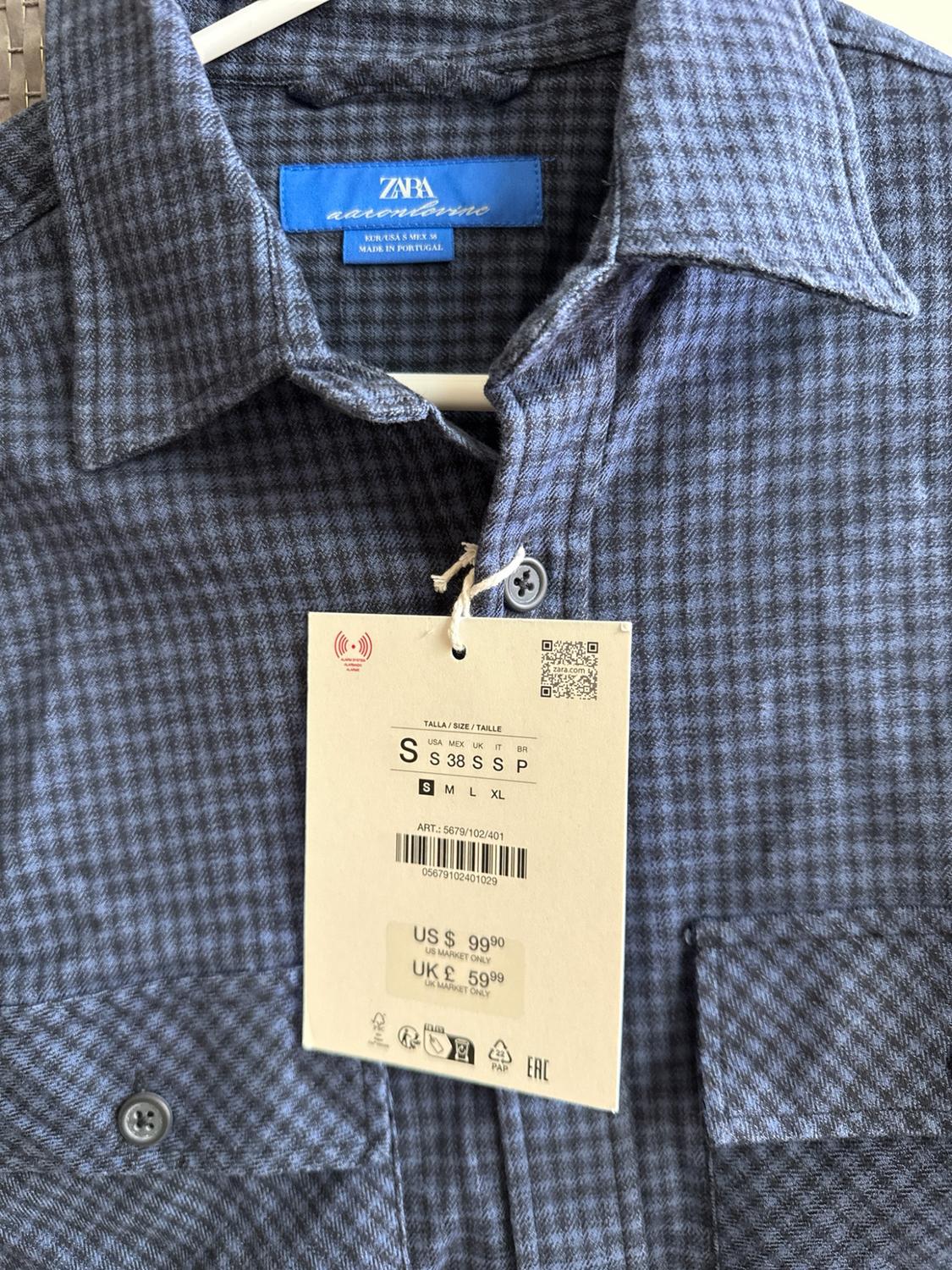 CAMISA FRANELA CUADROS&nbsp;AARON LEVINE X ZARA - Image 3