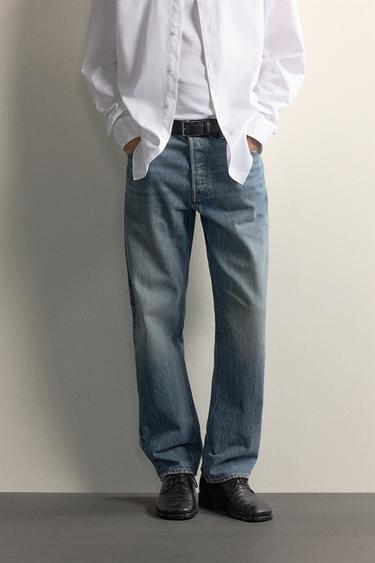 Zara REGULAR FIT JEANS - Blue