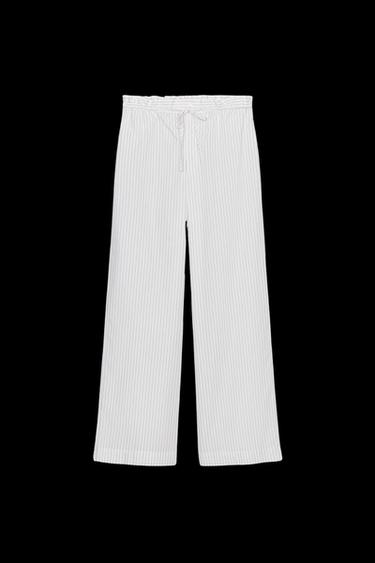 PANTALÓN PIJAMERO RAYAS - rayas de Zara - Imagen 0