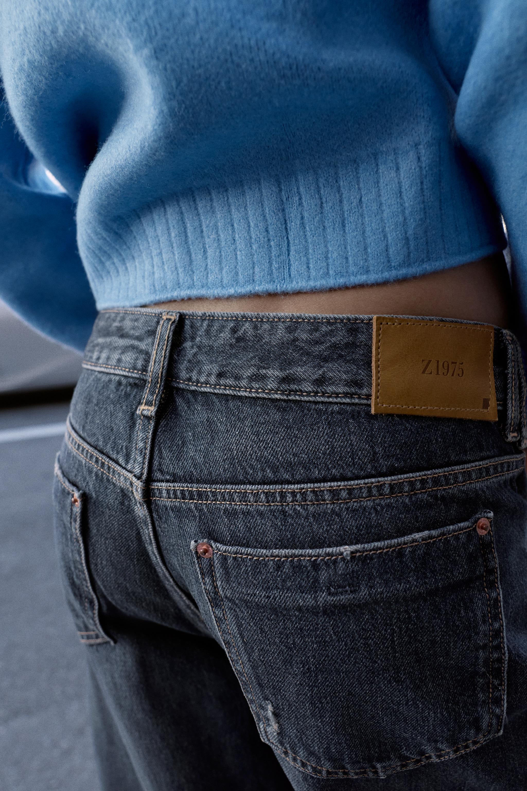 Z1975 RELAXED FIT TURN-UP HEM JEANS