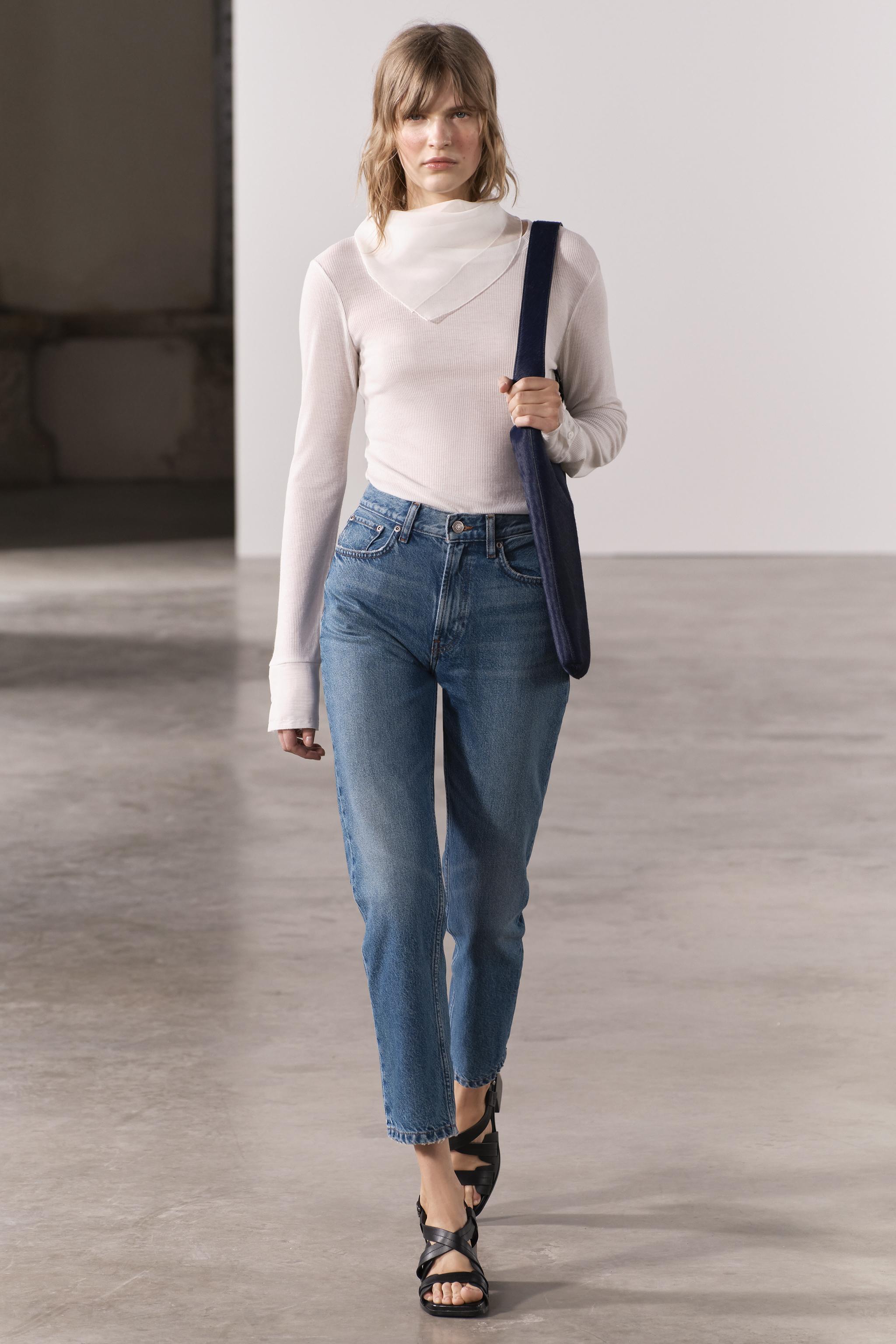 Mid rise shop straight leg jeans