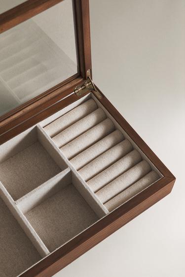 BOÎTE À BIJOUX BOIS - Marron de Zara - Image 2