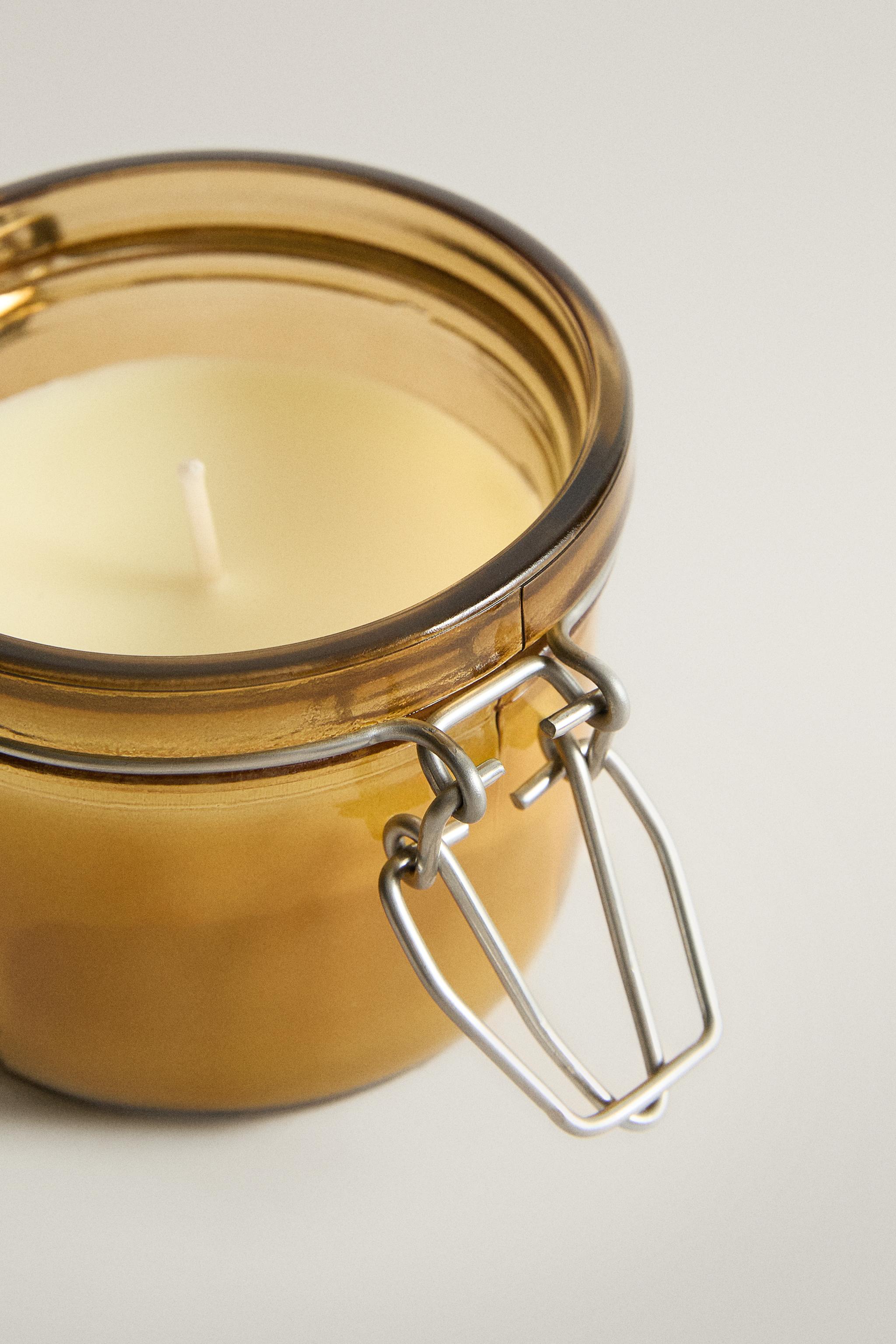(120 G) CANDIED LEMON SCENTED CANDLE