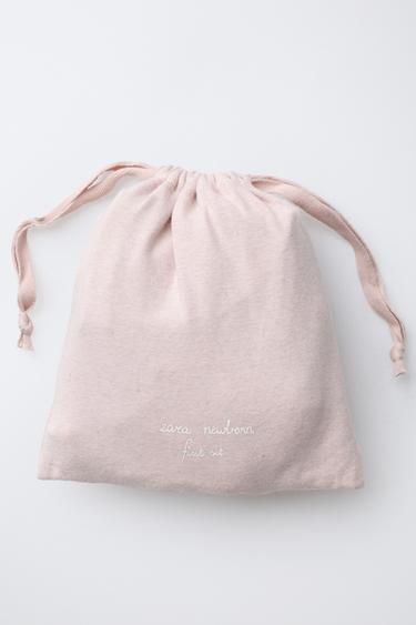 FIRST OUTFIT SET AND BAG - Pink marl by Zara - Image 6