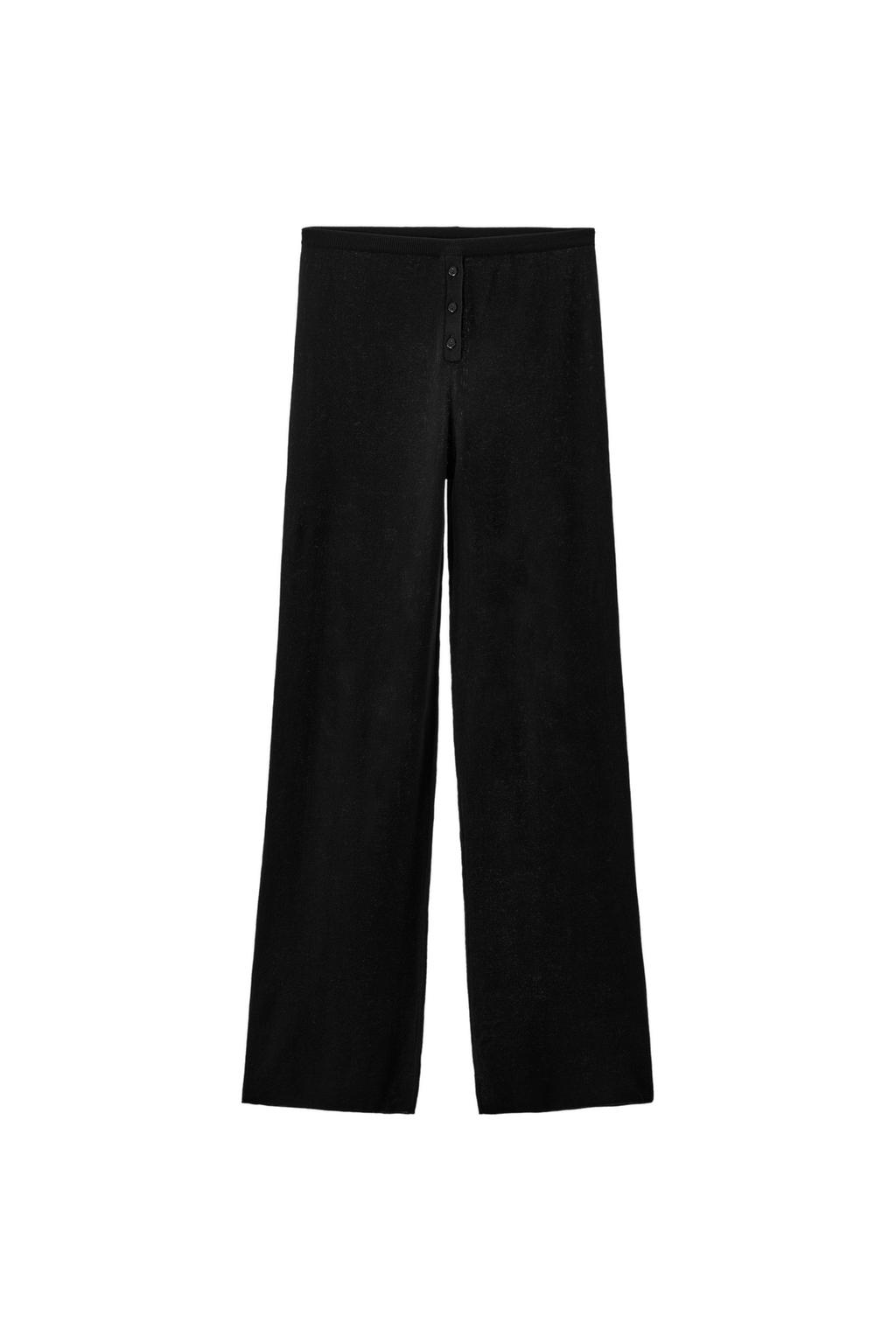 KNIT PANTS WITH BUTTONS - image 3