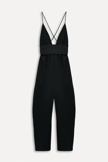 BELTED JUMPSUIT 50TH ANNIVERSARY - Black by Zara - Image 1