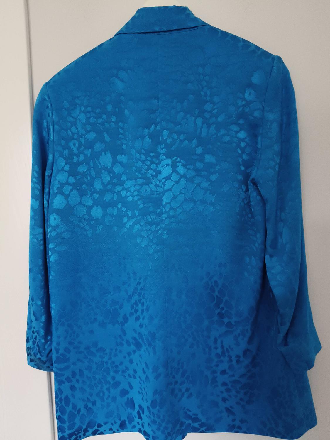 ANIMAL PRINT JACQUARD BLAZER - Image 4
