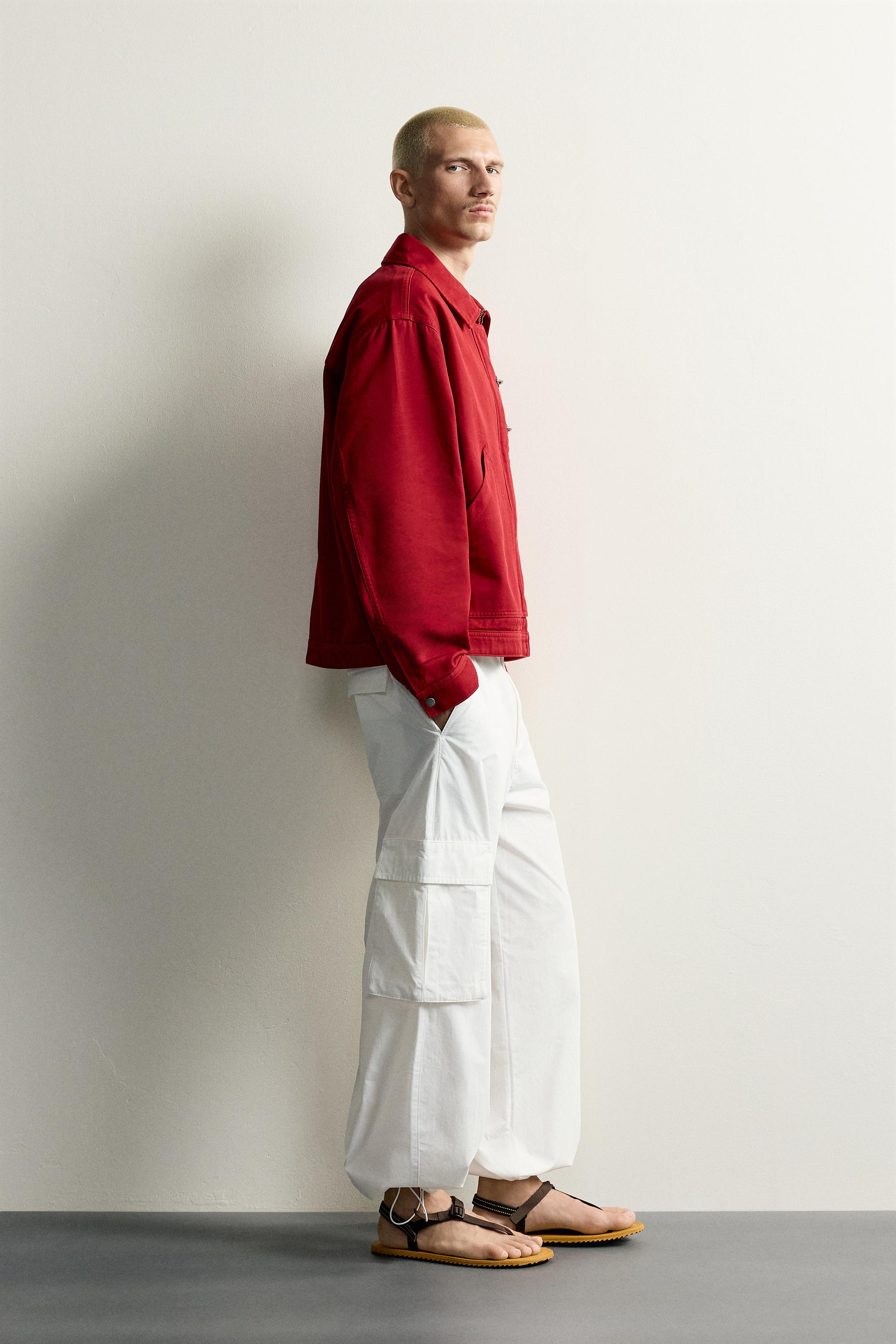 RELAXED-FIT JACKET WITH METAL FROG FASTENINGS