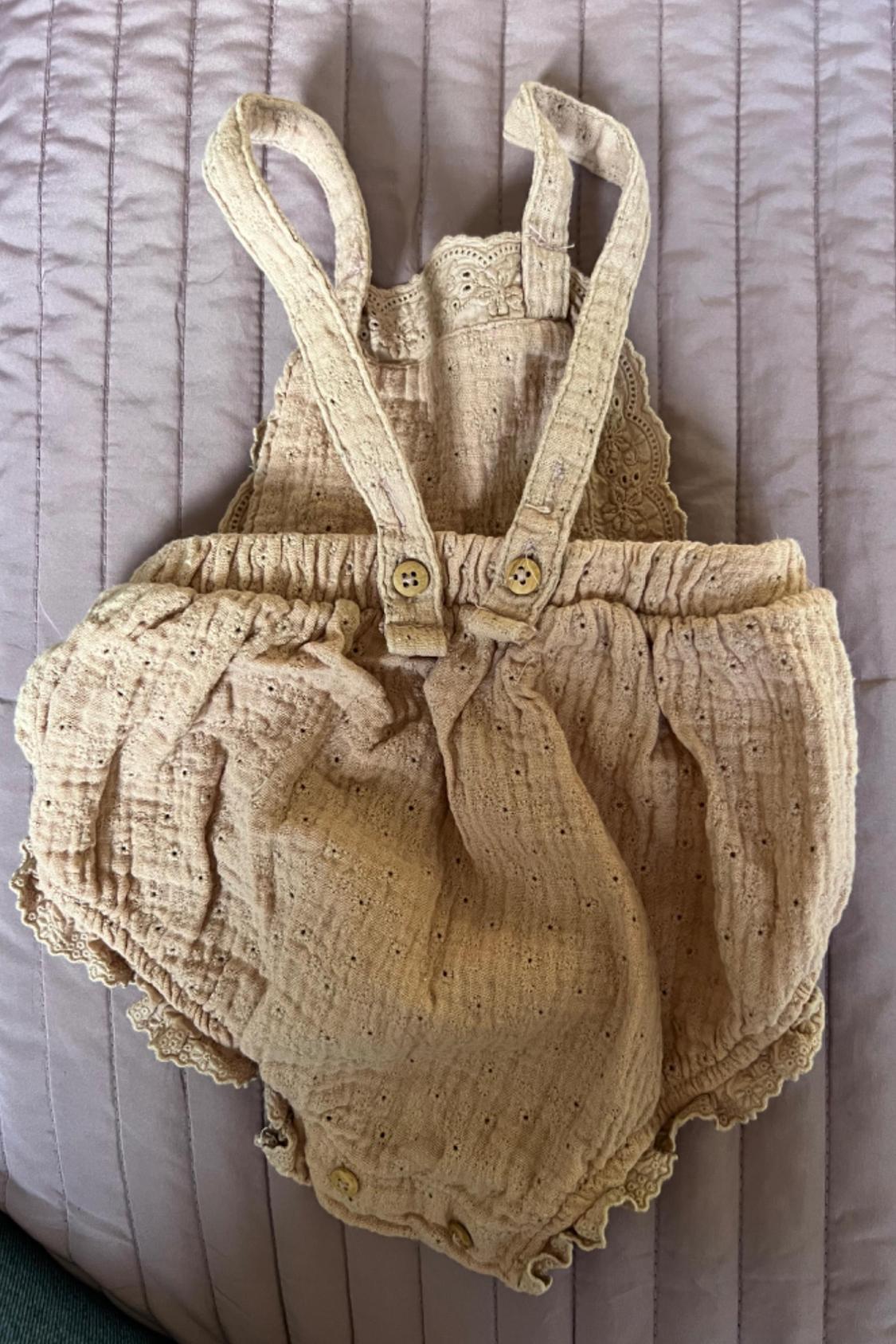 SWISS EMBROIDERY JUMPSUIT WITH RUFFLES - Image 2