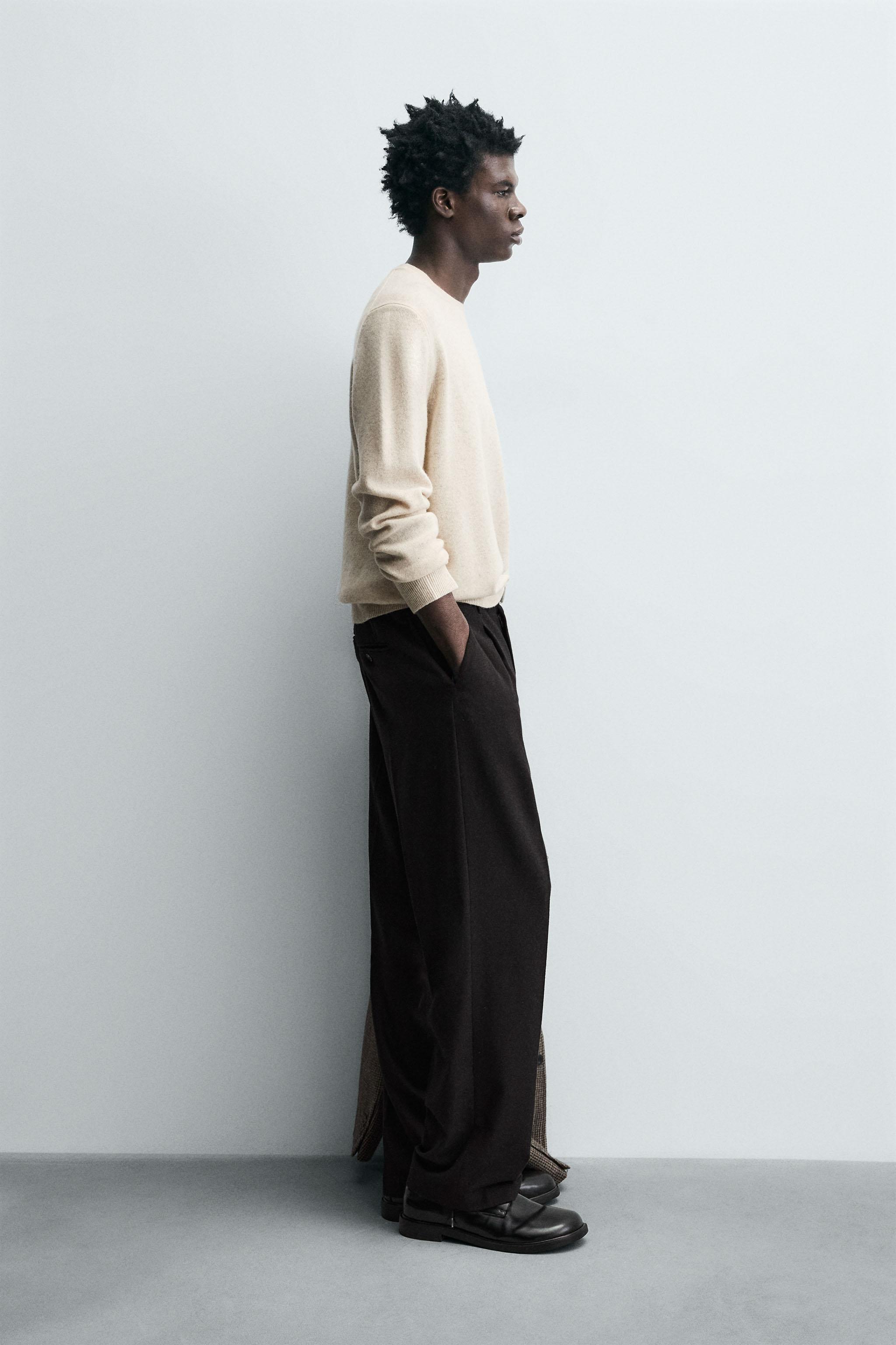 PULL REGULAR FIT EN MÉLANGE DE LAINE