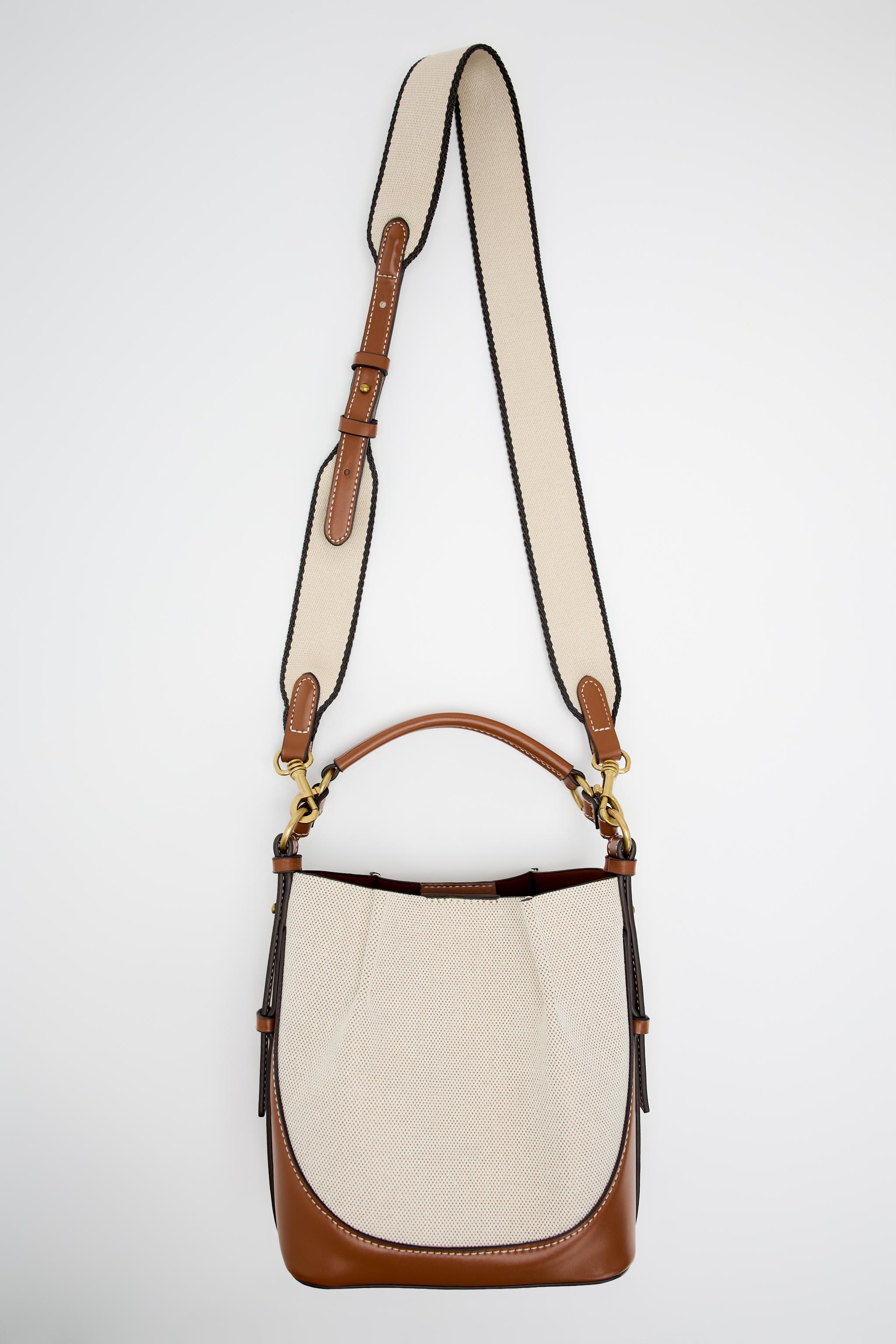 Canvas bucket bag zara sale