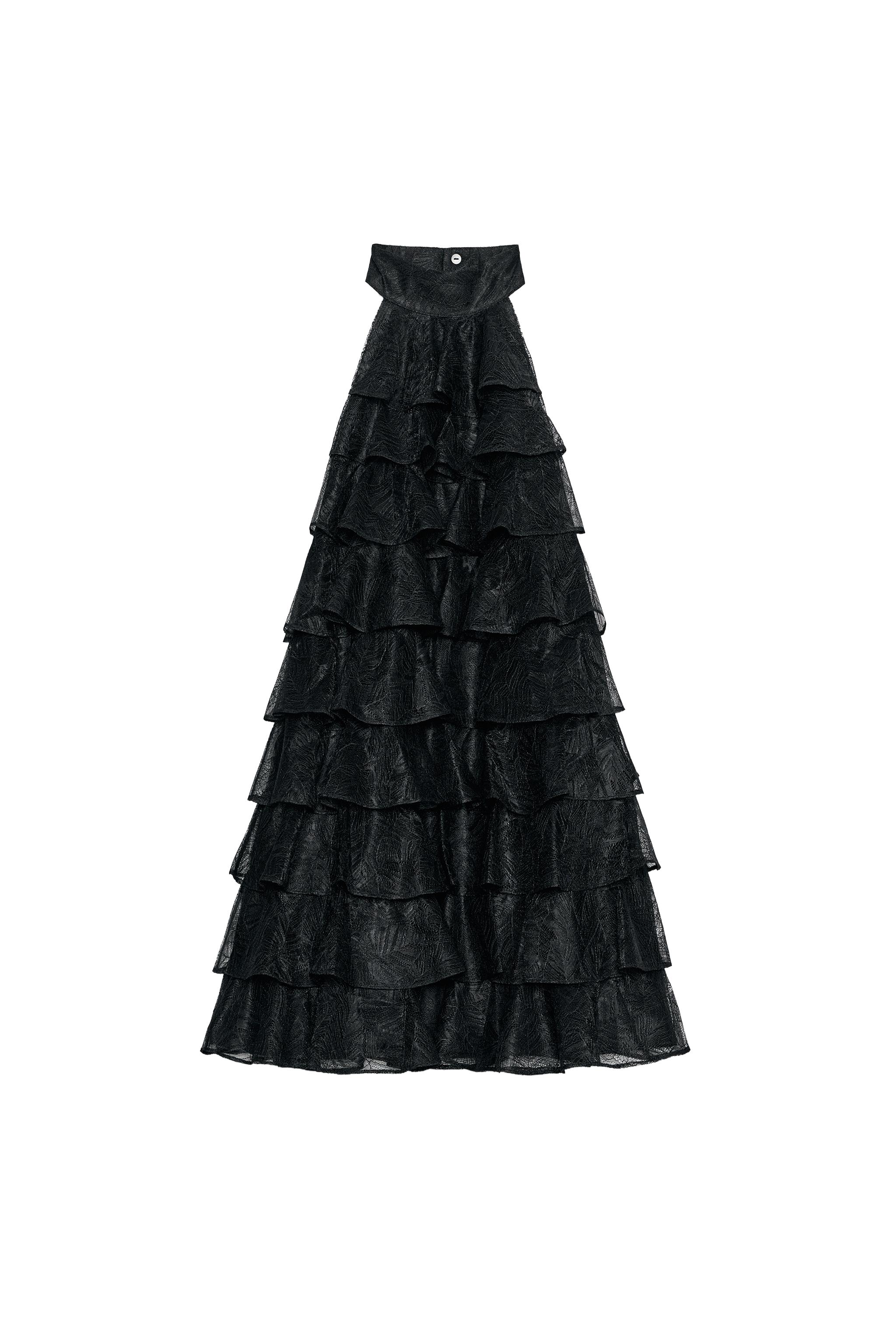 VESTIDO CORTO VOLANTES LACE
