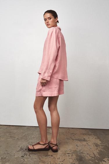 SADALIA PLATAFORMA TIRAS - Marrón de Zara