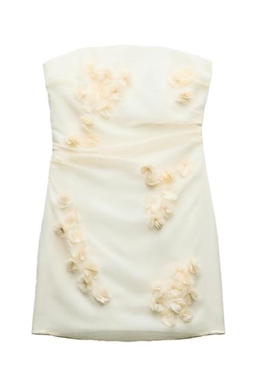 FLORAL ORGANZA DRESS