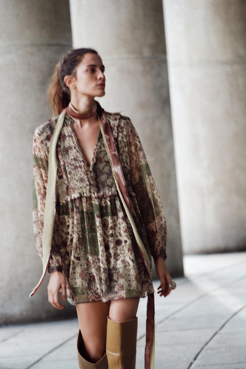 Vestido Mono Flores Zara Mono Flores Zara FLORAL PRINT JUMPSUIT