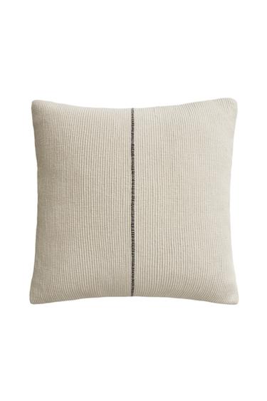 LINE CUSHION COVER - Blue by Zara