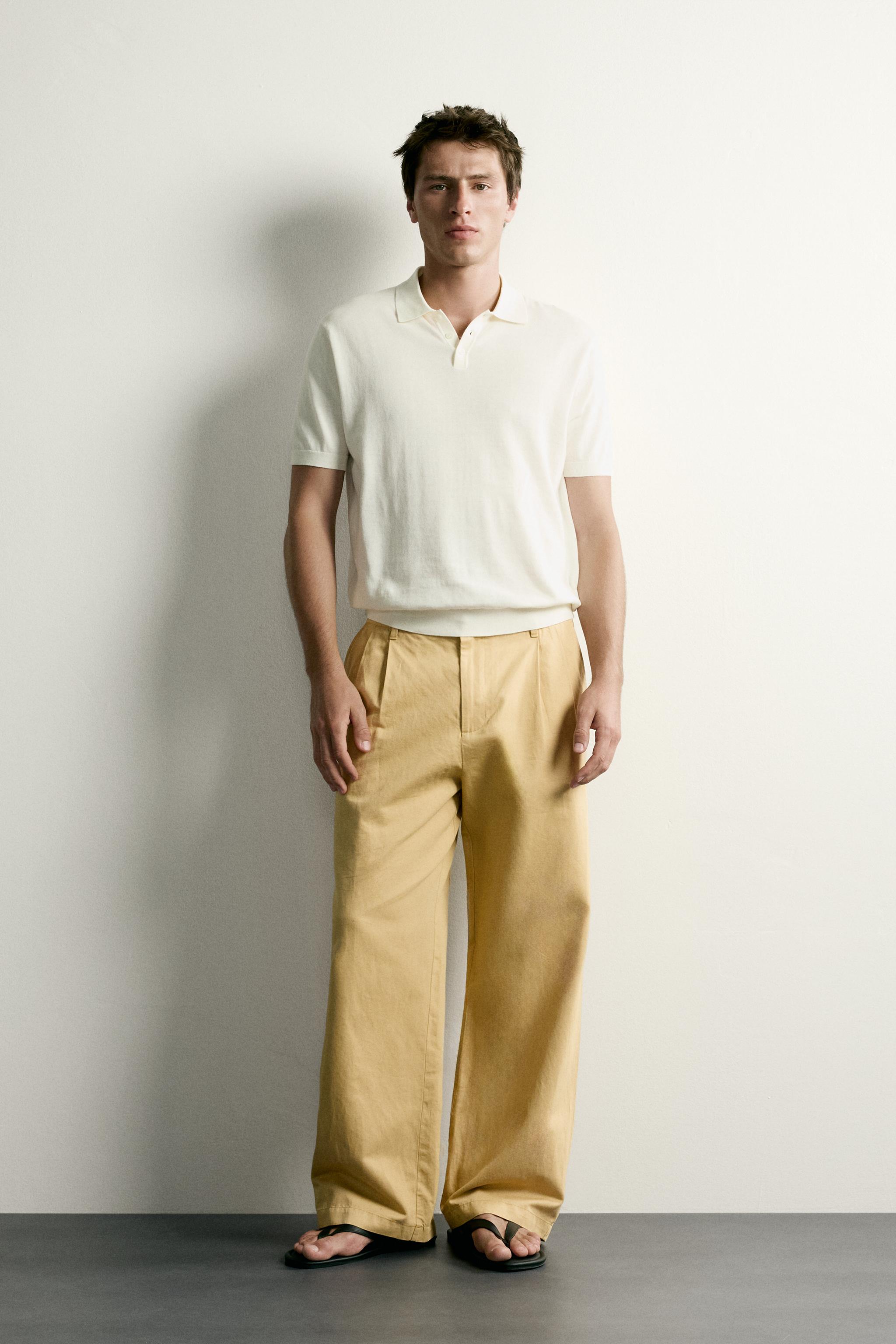 Zara REGULAR FIT TRİKO POLO T-SHIRT