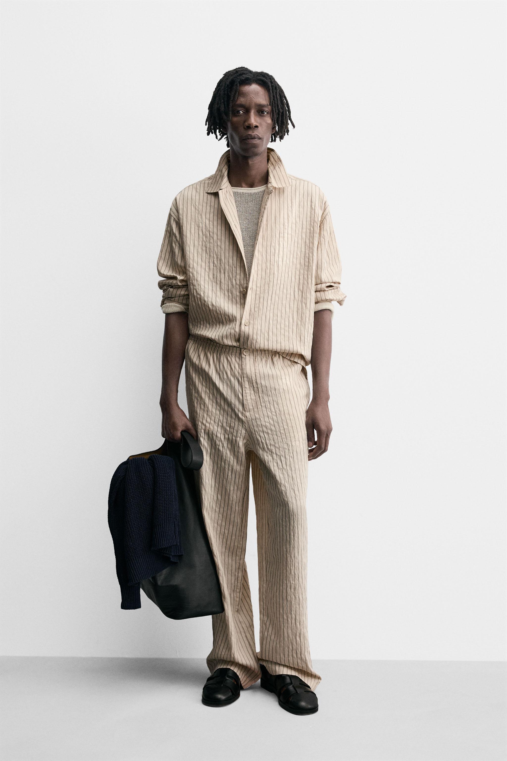 ☆ドイツ発*ZARA*新作*マルチストライプパンツ☆ ストライプパンツ | メンズ | 最新コレクション | ZARA 日本