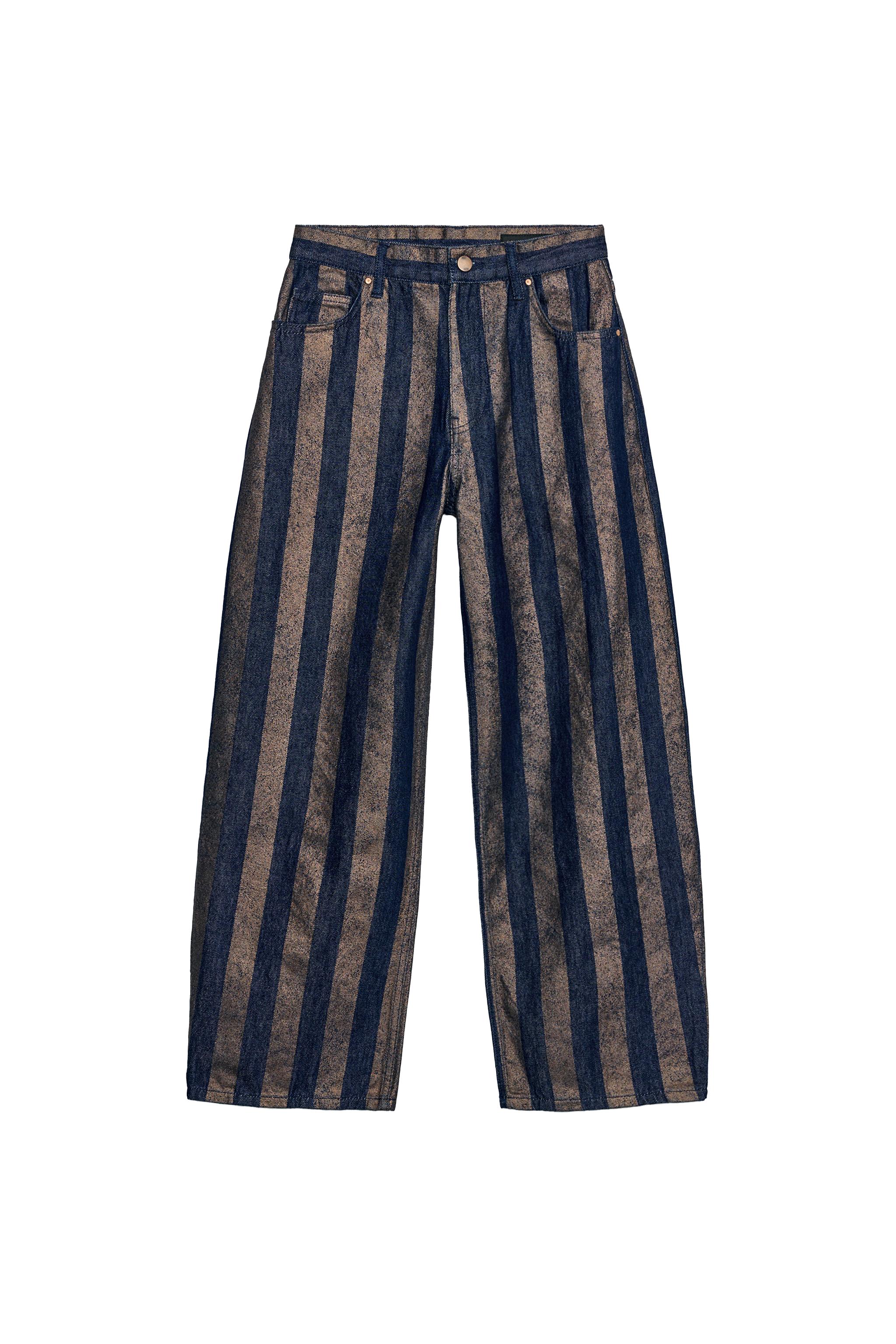 JEANS Z1975 BARREL TIRO MEDIO RAYAS