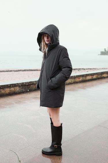 ANORAK WATER AND WIND PROTECTION - Negro de Zara