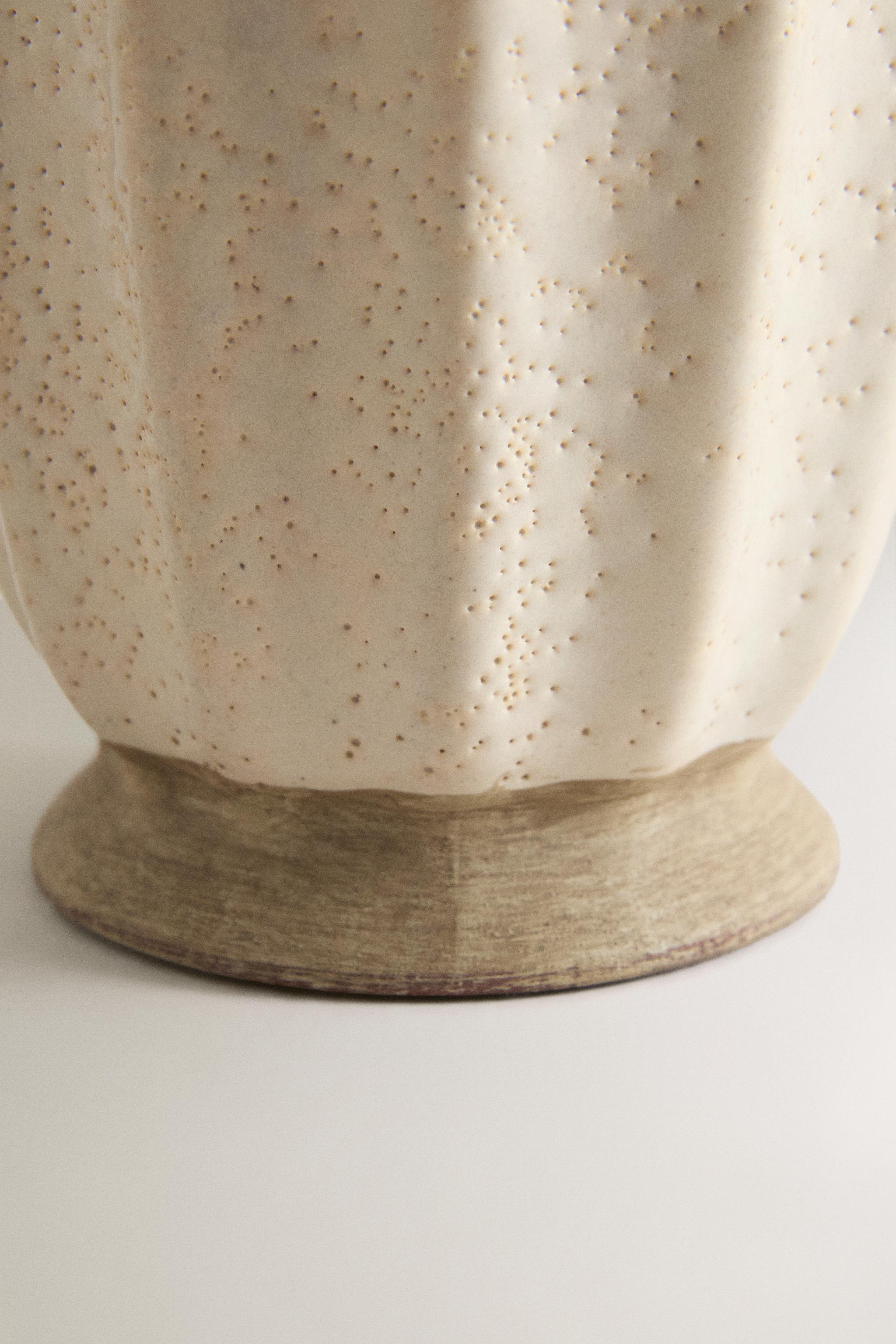 RUSTIC CERAMIC TOOTHBRUSH TUMBLER