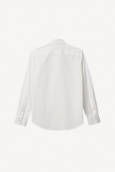 CHEMISE POPELINE BRODÉE WILLY CHAVARRIA X ZARA - Blanc de Zara - Image 4