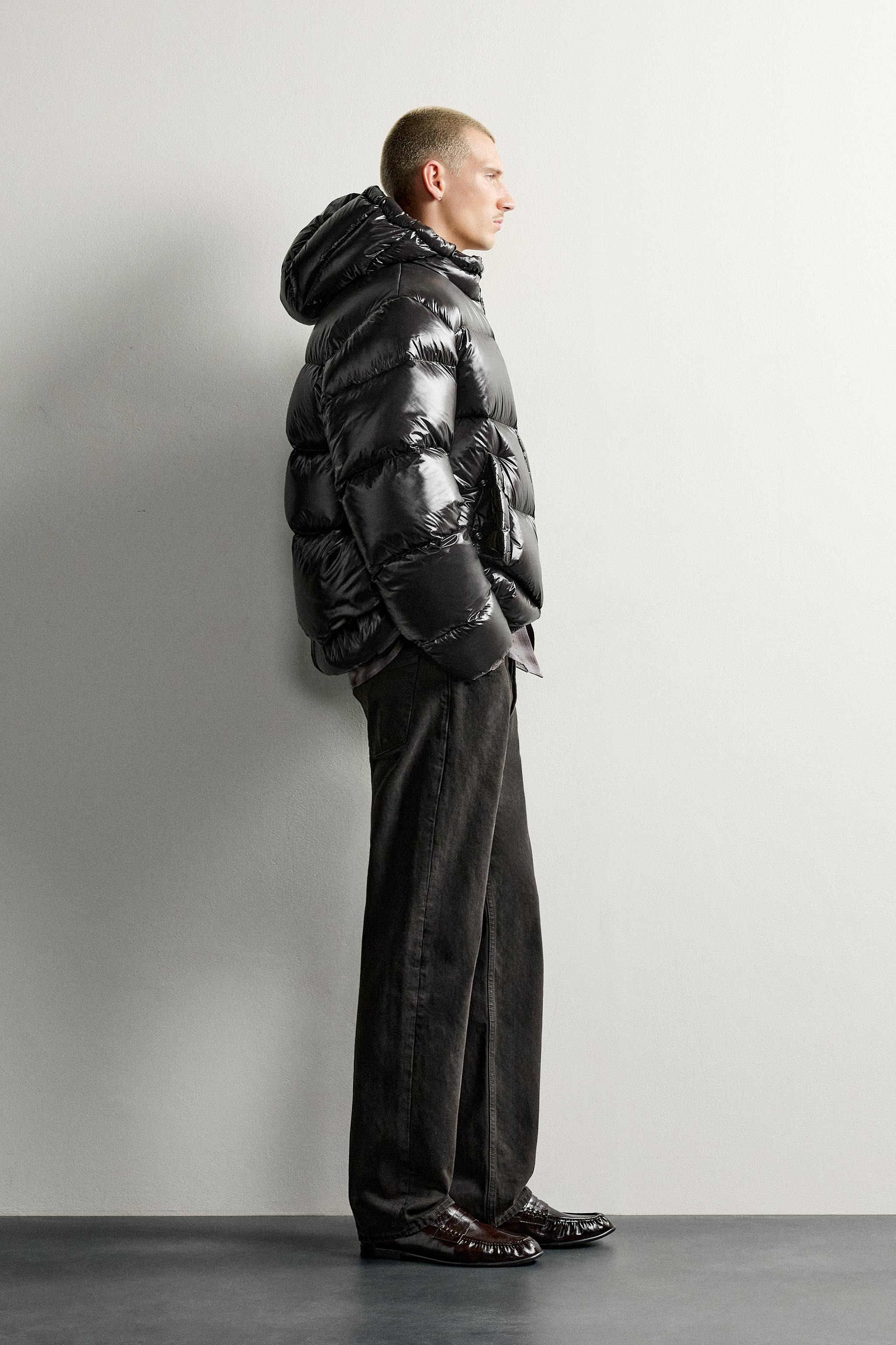 WATER-REPELLENT LONG 80% DOWN - 20% FEATHER JACKET