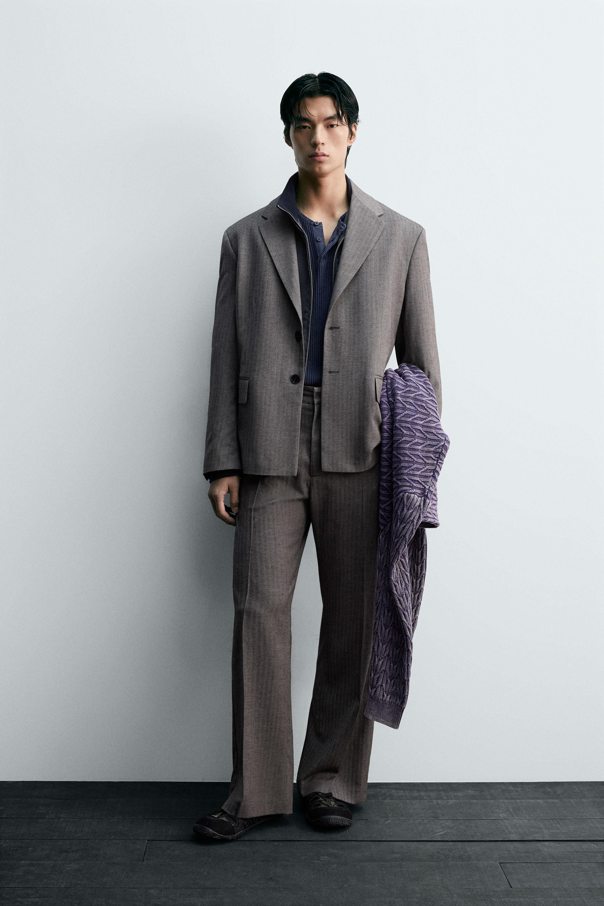 ベリーのスーツ ヘリンボーン柄スーツ | ZARA Japan / 日本