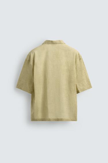 CHEMISE POLO BOXY FIT SEMI-TRANSPARENTE - Bis de Zara - Image 7