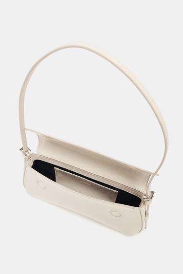 FLAP SHOULDER BAG - white by Zara - Image 6