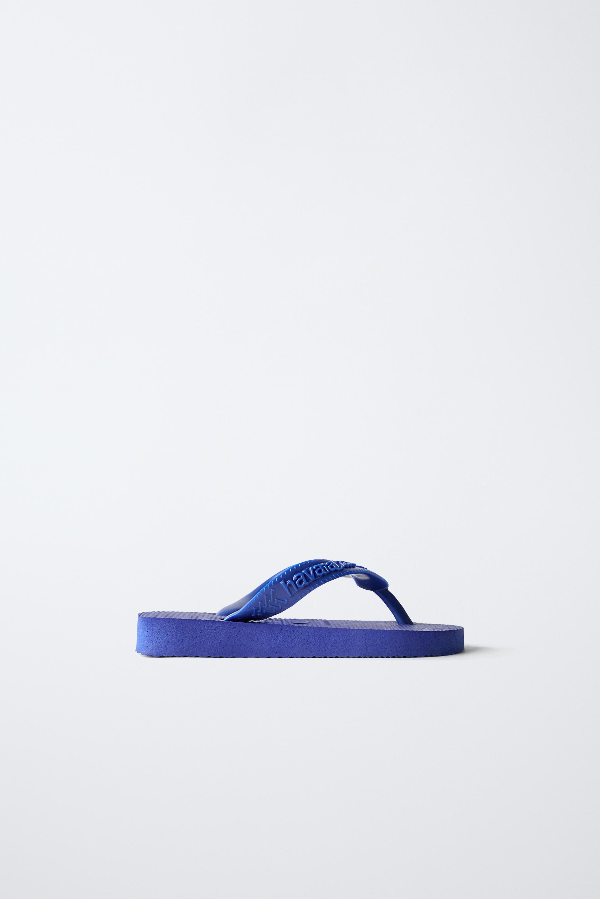 【ZARA】HAVAIANAS x ZARA サンダル 5950/510/704 HAVAIANAS ® x ZARA SANDALS - Blue | ZARA Turkey