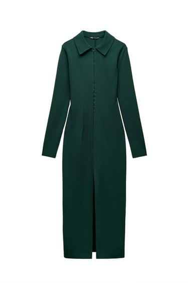 VESTIDO MIDI CAMISERO